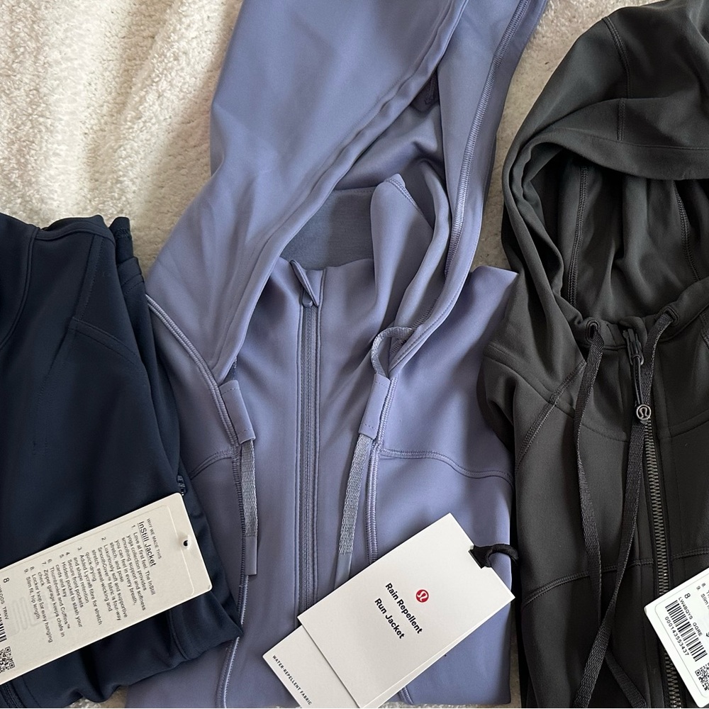 NWT Lululemon Rain Repellent Run Jacket
